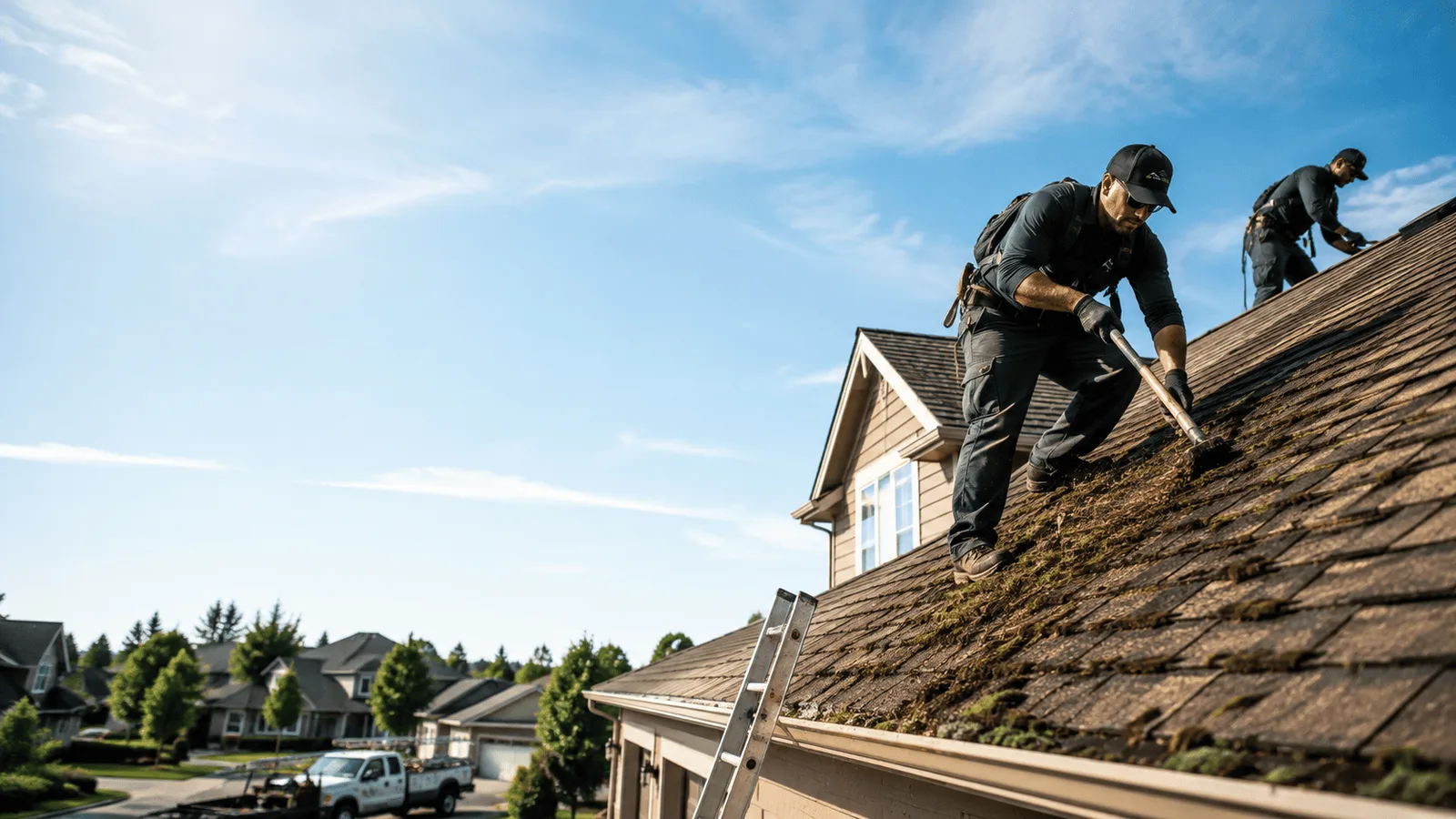 Roof Moss Removal in Champion, MI near me